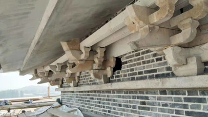 仿古手工雕刻木质斗拱 传承古韵，装饰经典